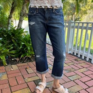 Joe’s Jeans cropped Ex Lover jeans size 28 great condition. Smoke free home 😀